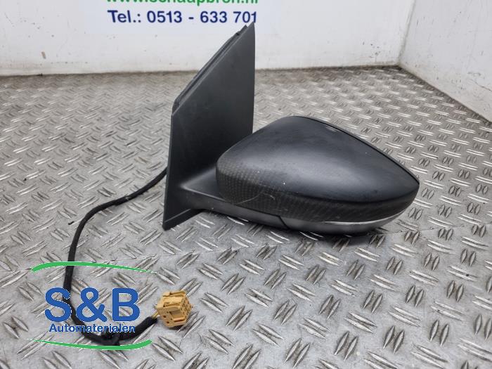 Rétroviseur extérieur gauche d'un Volkswagen Polo V (6R) 1.4 16V 2009