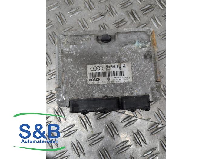 Used Engine management computer Audi A3 (8L1) 1.8 T 20V Price € 89,99 Margin scheme offered by Schaap & Bron