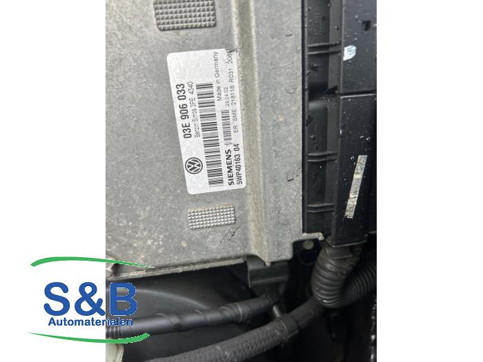 Used Engine management computer Volkswagen Polo IV (9N1/2/3) 1.2 12V Price € 95,00 Margin scheme offered by Schaap & Bron