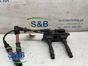 Zündspule van een Volkswagen Touareg (7LA/7L6) 2.5 TDI R5 2004