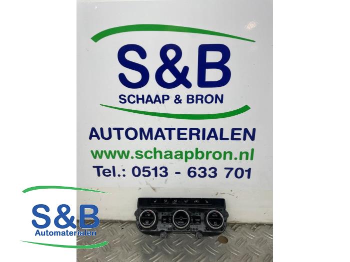 Używane Panel climatronic Skoda Octavia Combi (5EAC) 1.0 TSI 12V Cena € 149,99 Procedura marży oferowane przez Schaap & Bron