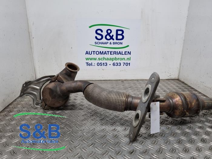 Used Front pipe + catalyst Seat Leon (KLB) 1.5 TSI 16V Price on request offered by Schaap & Bron