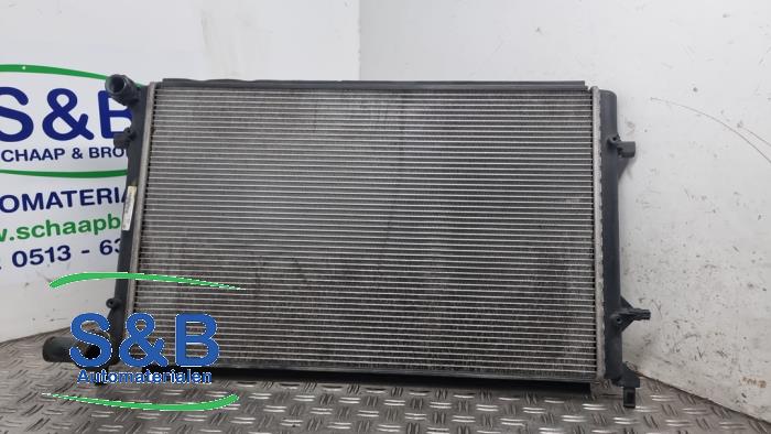 Usagé Radiateur Volkswagen Eos (1F7/F8) 2.0 FSI 16V Prix € 34,99 Règlement à la marge proposé par Schaap & Bron