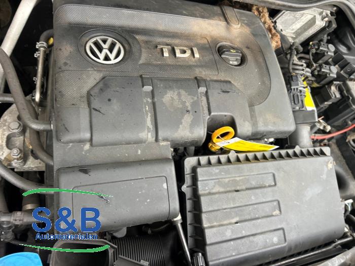Engine from a Volkswagen Polo V (6R) 1.4 TDI DPF BlueMotion technology 2015