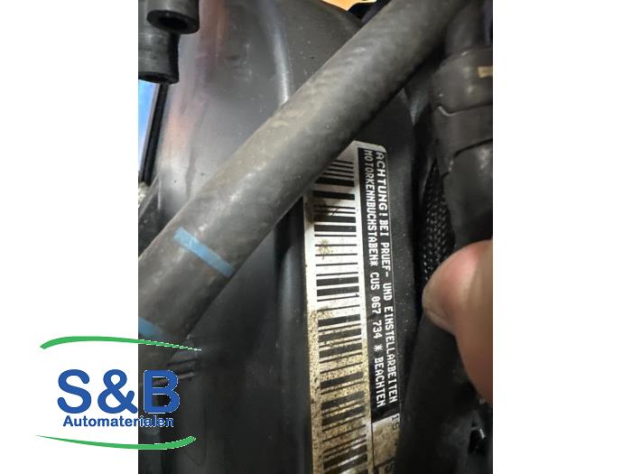 Engine from a Volkswagen Polo V (6R) 1.4 TDI DPF BlueMotion technology 2015