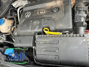 Engine from a Volkswagen Polo V (6R) 1.4 TDI DPF BlueMotion technology 2015