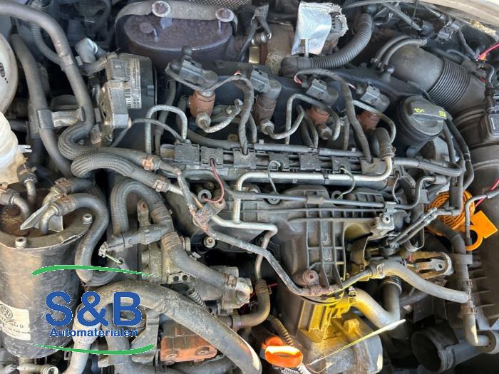 Engine from a Volkswagen Caddy III (2KA,2KH,2CA,2CH) 1.6 TDI 16V 2011