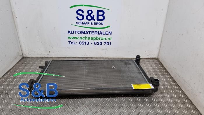 Usagé Radiateur Volkswagen Eos (1F7/F8) 2.0 FSI 16V Prix € 35,00 Règlement à la marge proposé par Schaap & Bron