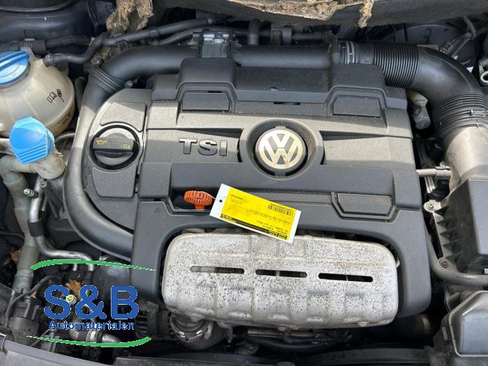 Getriebe Volkswagen Touran (1T3), 2010 / 2015 1.4 16V TSI 140, MPV, Benzin, 1.390cc, 103kW (140pk), FWD, CAVC, 2010-05 / 2012-09, 1T3 (Gebraucht)