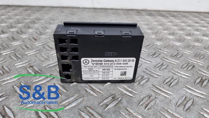 Usagé Module Gateway Mercedes E (W211) 2.2 E-200 CDI 16V Prix € 29,99 Règlement à la marge proposé par Schaap & Bron