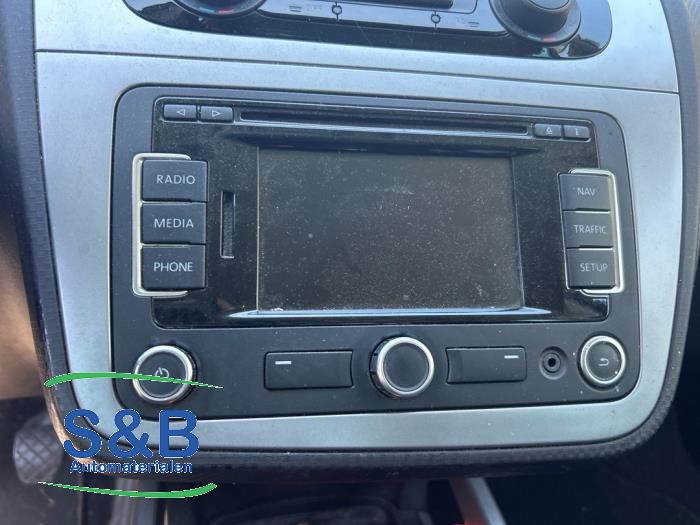Używane Radio Seat Altea XL (5P5) 1.2 TSI Cena € 275,00 Procedura marży oferowane przez Schaap & Bron