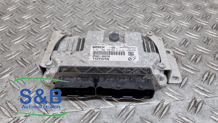 Used Engine management computer Toyota Aygo (B10) 1.0 12V VVT-i Price € 19,99 Margin scheme offered by Schaap & Bron
