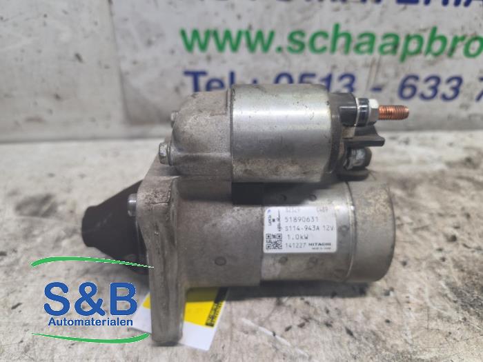 Gebrauchte Anlasser Fiat Grande Punto (199) 1.4 16V Preis € 30,00 Margenregelung angeboten von Schaap & Bron
