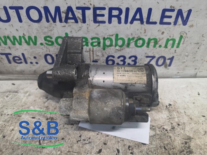 Gebrauchte Anlasser Peugeot 308 SW (L4/L9/LC/LJ/LR) 1.6 BlueHDi 120 Preis € 40,00 Margenregelung angeboten von Schaap & Bron