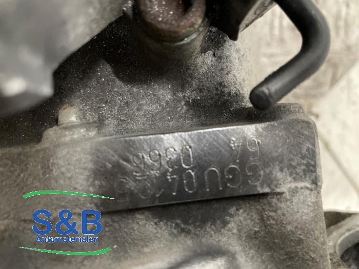 Getriebe van een Volkswagen Polo IV (9N1/2/3) 1.9 TDI 100 2006