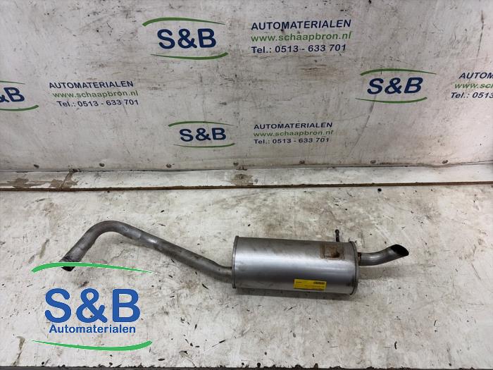 Gebrauchte Auspuff Enddämpfer Volkswagen Fox (5Z) 1.4 16V Preis € 49,99 Margenregelung angeboten von Schaap & Bron