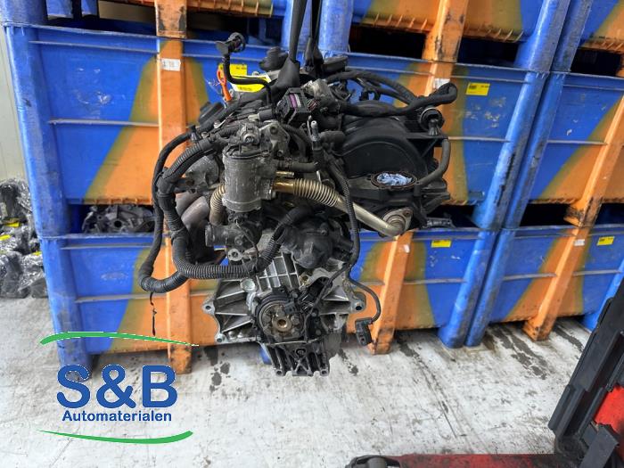 Motor van een Volkswagen Golf V (1K1) 1.4 FSI 16V 2006