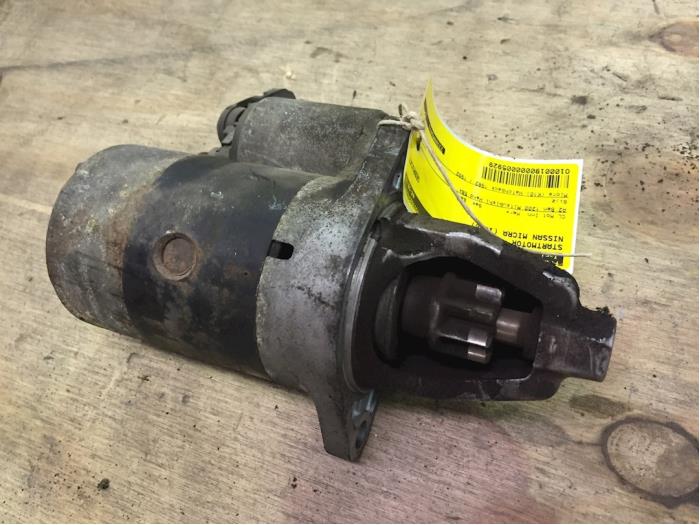Gebrauchte Anlasser Nissan Micra (K10) 1.2 Preis € 20,00 Margenregelung angeboten von F. van den Mosselaar autodemontage