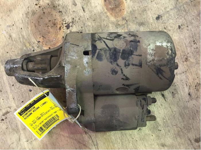 Gebrauchte Anlasser Nissan Micra (K10) 1.2 Kat. Preis € 20,00 Margenregelung angeboten von F. van den Mosselaar autodemontage