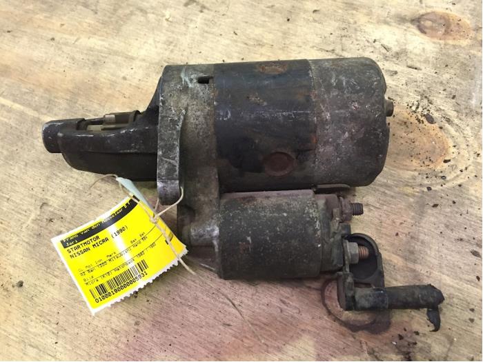 Gebrauchte Anlasser Nissan Micra (K10) 1.2 Kat. Preis € 20,00 Margenregelung angeboten von F. van den Mosselaar autodemontage