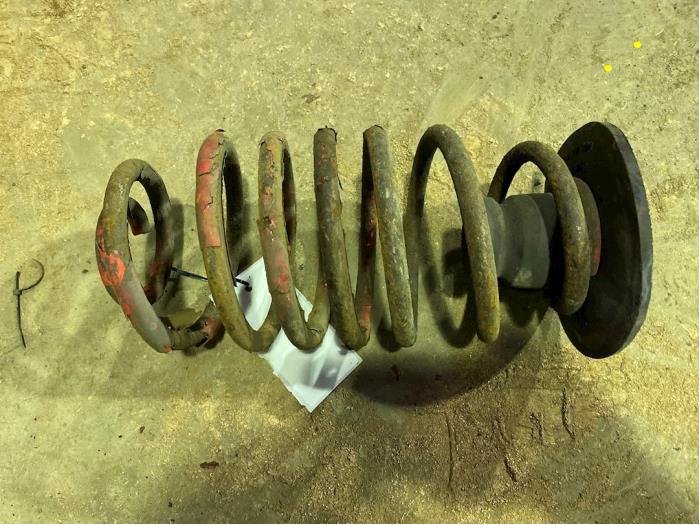 Rear coil spring from a Opel Astra G (F07)  2002