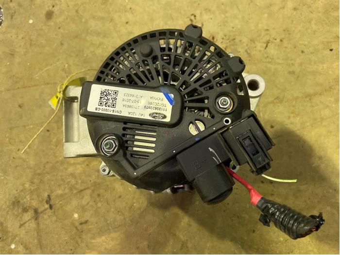 Dynamo van een Ford Ka+ 1.2 Ti-VCT 2017