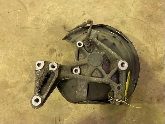 Wheel hub spindle