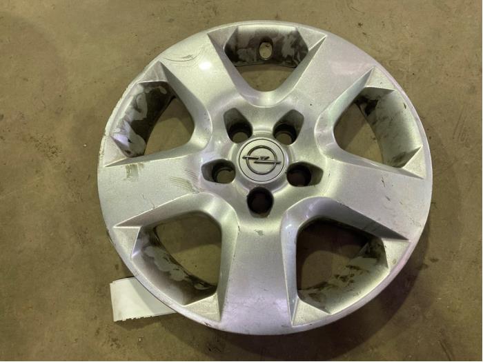 Używane Kolpak Opel Astra H SW (L35) 1.3 CDTI 16V Ecotec Cena € 10,00 Procedura marży oferowane przez F. van den Mosselaar autodemontage