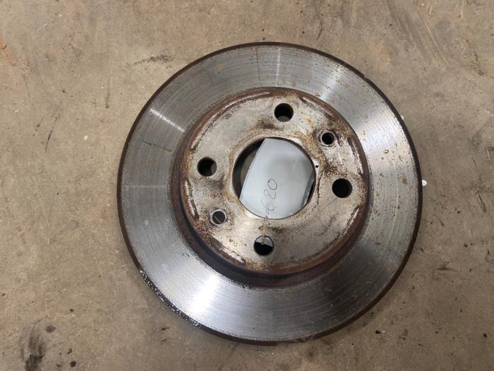 Rear brake disc Fiat Bravo 1.6 JTD Multijet 105 - 257MM FIAT