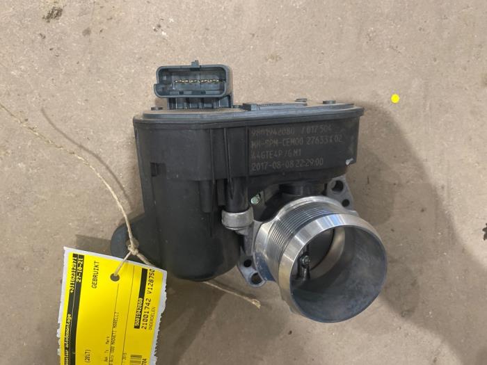 Gebrauchte Drosselklappengehäuse Peugeot 2008 (CU) 1.2 12V e-THP PureTech 110 Preis € 45,00 Margenregelung angeboten von F. van den Mosselaar autodemontage