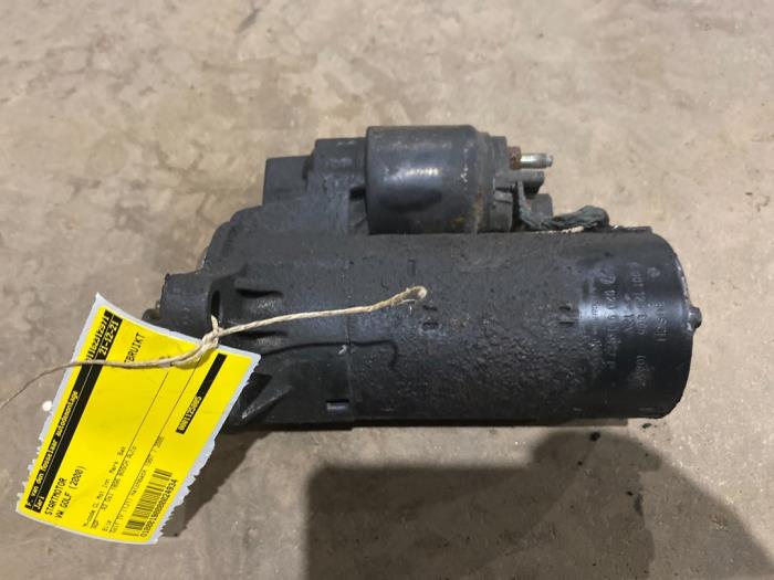 Gebrauchte Anlasser Volkswagen Golf IV (1J1) 1.9 SDI Preis € 35,00 Margenregelung angeboten von F. van den Mosselaar autodemontage