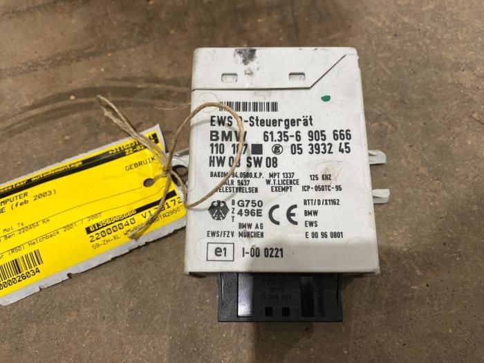 Used Ignition computer BMW Mini (R50/53) 1.6 16V One Price € 15,00 Margin scheme offered by F. van den Mosselaar autodemontage