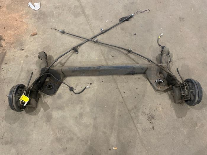 Gebrauchte Hinterachse Vorderradantrieb Kia Picanto (BA) 1.0 12V Preis € 125,00 Margenregelung angeboten von F. van den Mosselaar autodemontage