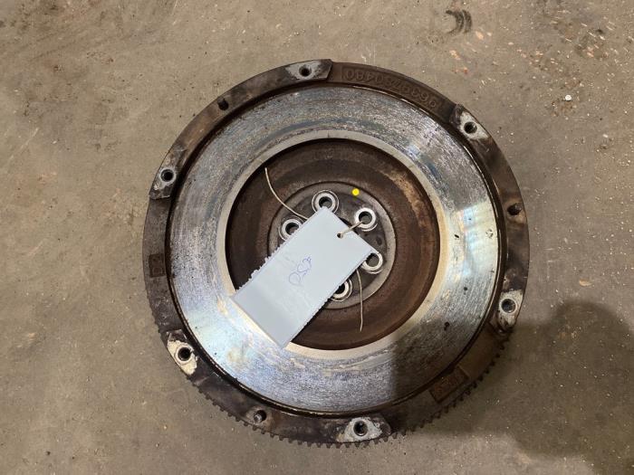 Used Flywheel Peugeot Partner (GC/GF/GG/GJ/GK) 1.6 HDI 75 16V Price € 50,00 Margin scheme offered by F. van den Mosselaar autodemontage