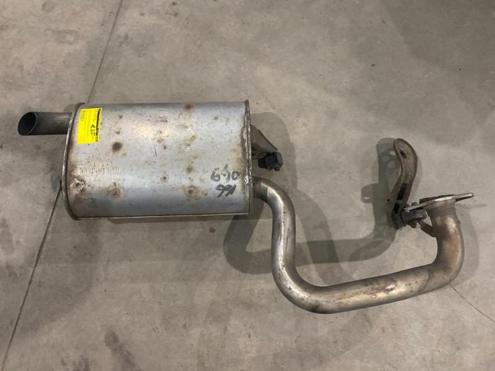 Gebrauchte Auspuff Enddämpfer Toyota Avensis Wagon (T25/B1E) 2.0 16V D-4D Preis € 25,00 Margenregelung angeboten von F. van den Mosselaar autodemontage