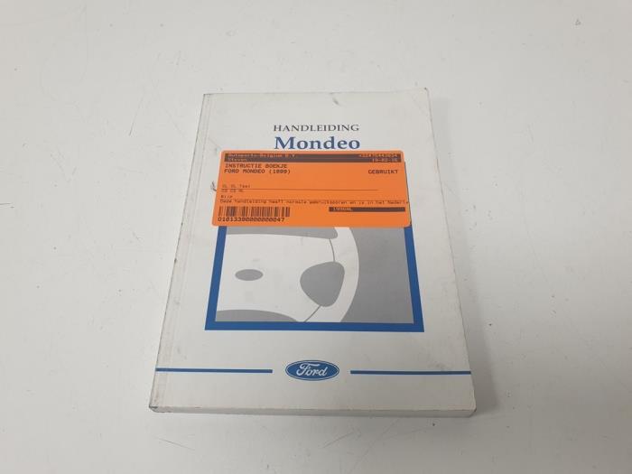 Używane Instrukcja Ford Mondeo II Cena € 10,00 Procedura marży oferowane przez F. van den Mosselaar autodemontage