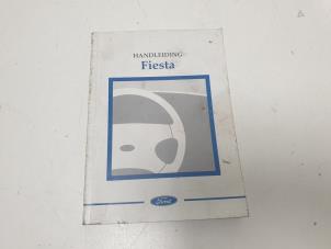 Used Instruction Booklet Ford Fiesta 4 Price € 10,00 Margin scheme offered by F. van den Mosselaar autodemontage