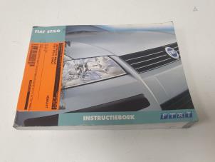 Used Instruction Booklet Fiat Stilo (192A/B) 1.2 16V 3-Drs. Price € 10,00 Margin scheme offered by F. van den Mosselaar autodemontage