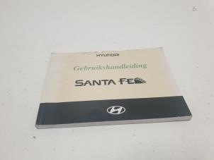 Used Instruction Booklet Hyundai Santa Fe I 2.0 16V 4x2 Price € 10,00 Margin scheme offered by F. van den Mosselaar autodemontage