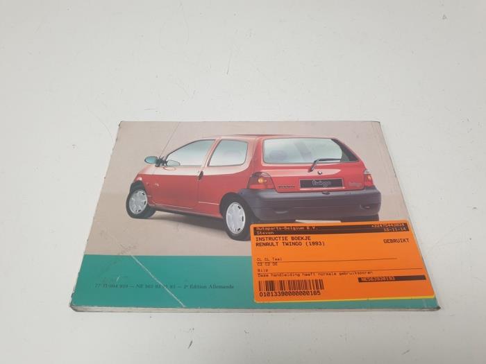 Instrukcja z Renault Twingo (C06)  1993