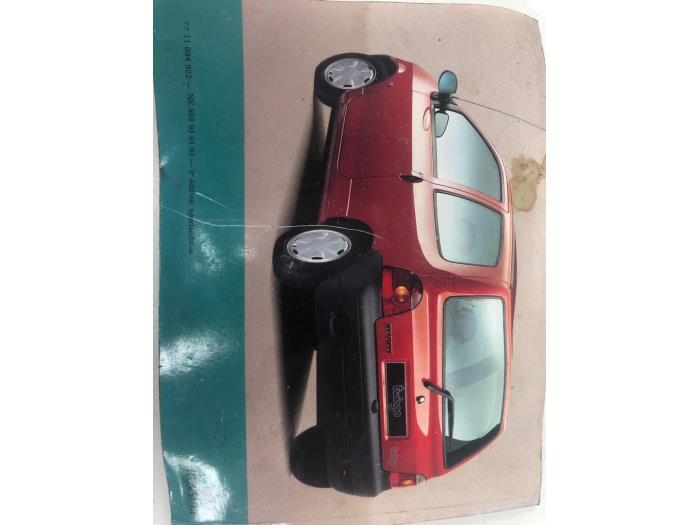 Instrucciones(varios) de un Renault Twingo (C06)  1994