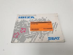 Usados Instrucciones(varios) Seat Ibiza I (021A) Precio € 10,00 Norma de margen ofrecido por F. van den Mosselaar autodemontage