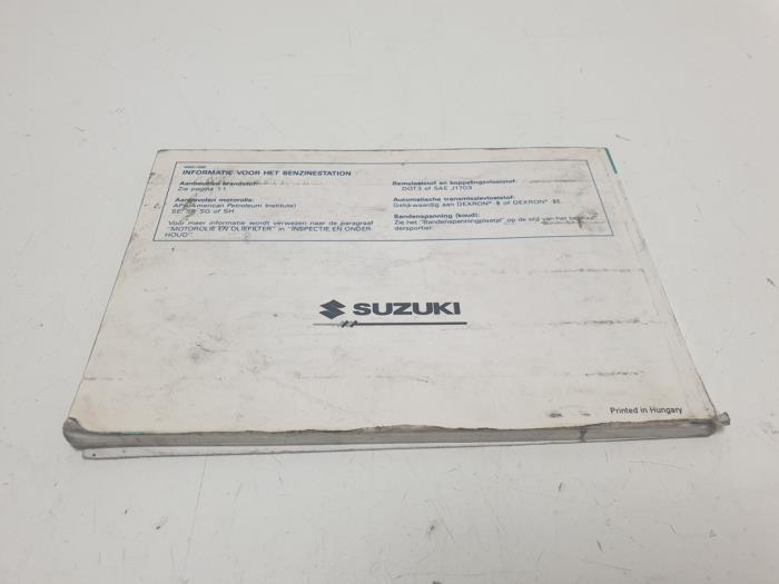 Instrukcja z Suzuki Swift (SF310/413)  1994