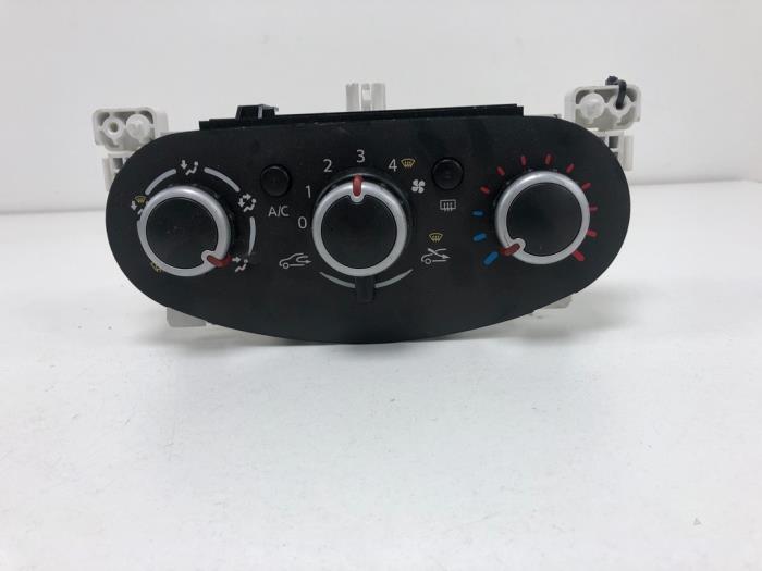 Heater control panel from a Renault Twingo III (AH) 1.0 SCe 70 12V 2017