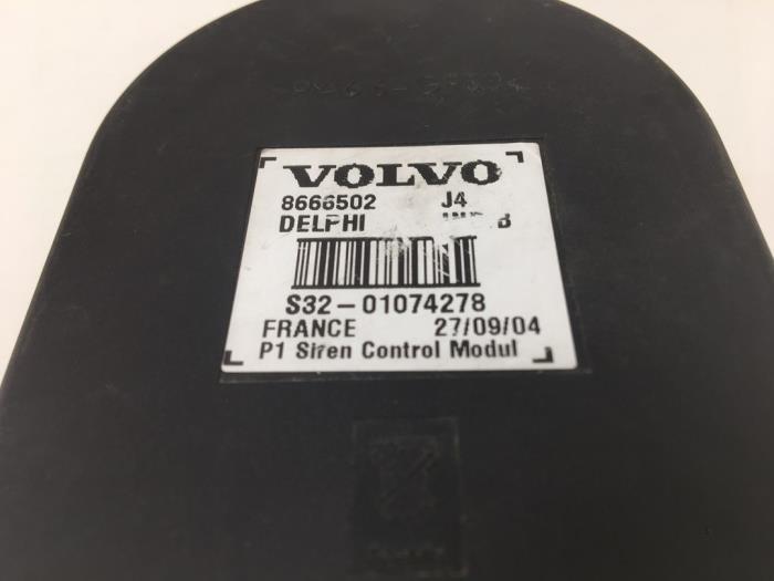 Sirène alarme d'un Volvo V50 (MW) 2.0 D 16V 2004