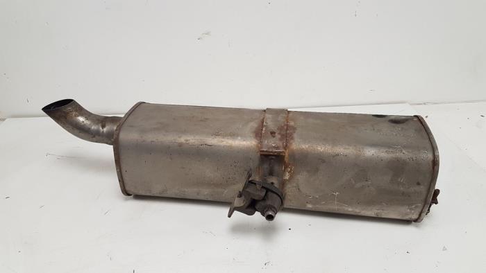 Rear silencer