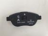 Front brake pad from a Peugeot 207 CC (WB) 1.6 16V 2010
