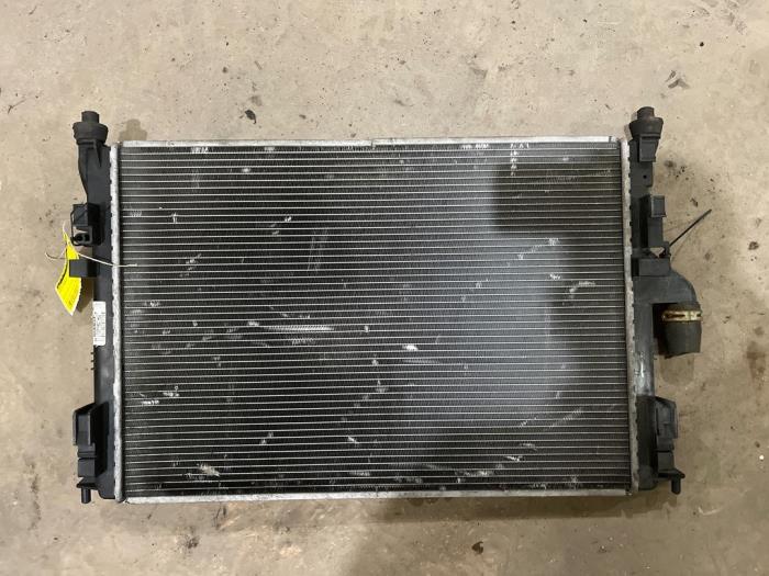 Usagé Radiateur Dacia Sandero I (BS) 1.2 16V Prix € 35,00 Règlement à la marge proposé par F. van den Mosselaar autodemontage