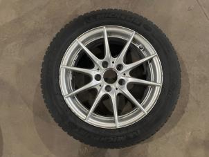 Used Set of wheels + winter tyres Mercedes C (W204) 2.2 C-180 CDI 16V BlueEFFICIENCY Price € 150,00 Margin scheme offered by F. van den Mosselaar autodemontage
