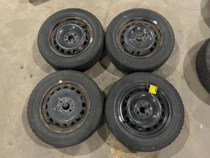 Used Set of wheels + winter tyres Fiat 500 (312) 1.2 69 Price € 150,00 Margin scheme offered by F. van den Mosselaar autodemontage